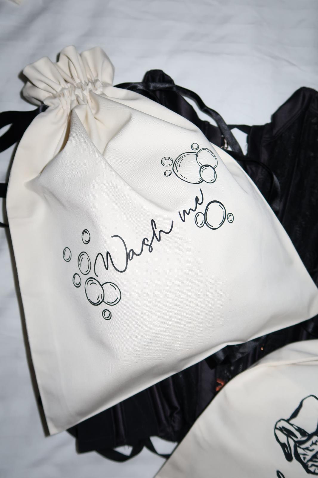 Black Ritual Laudry Travel Bag